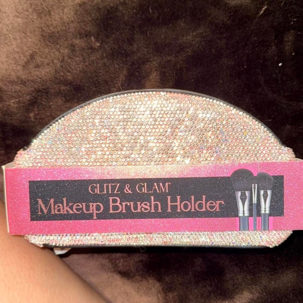 Glitz & Glam Makeup Container Pink & Silver‎ VIRAL ON TIKTOK